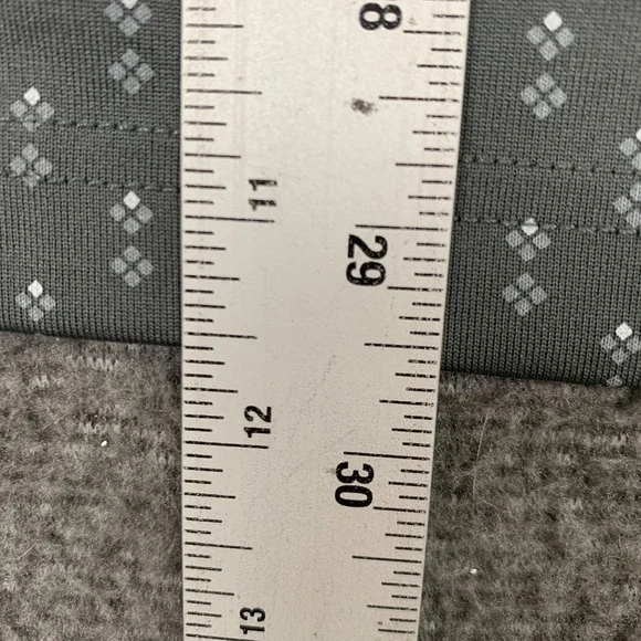 Dunning Polo Shirt Mens Medium Gray Colebrooke Jersey Performance Geometric Golf - Picture 5 of 6